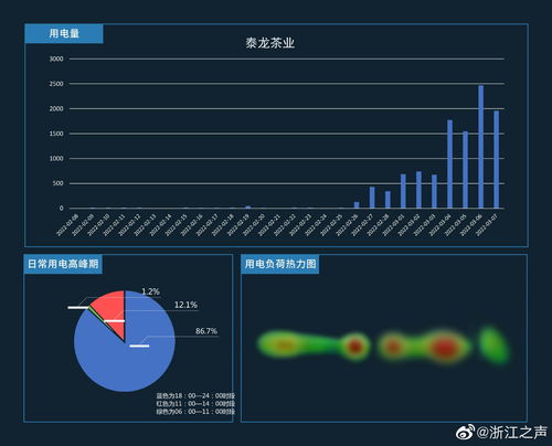 數字化賦能茶產業 國網泰順供電公司繪制茶企生產熱力圖，助推產業升級